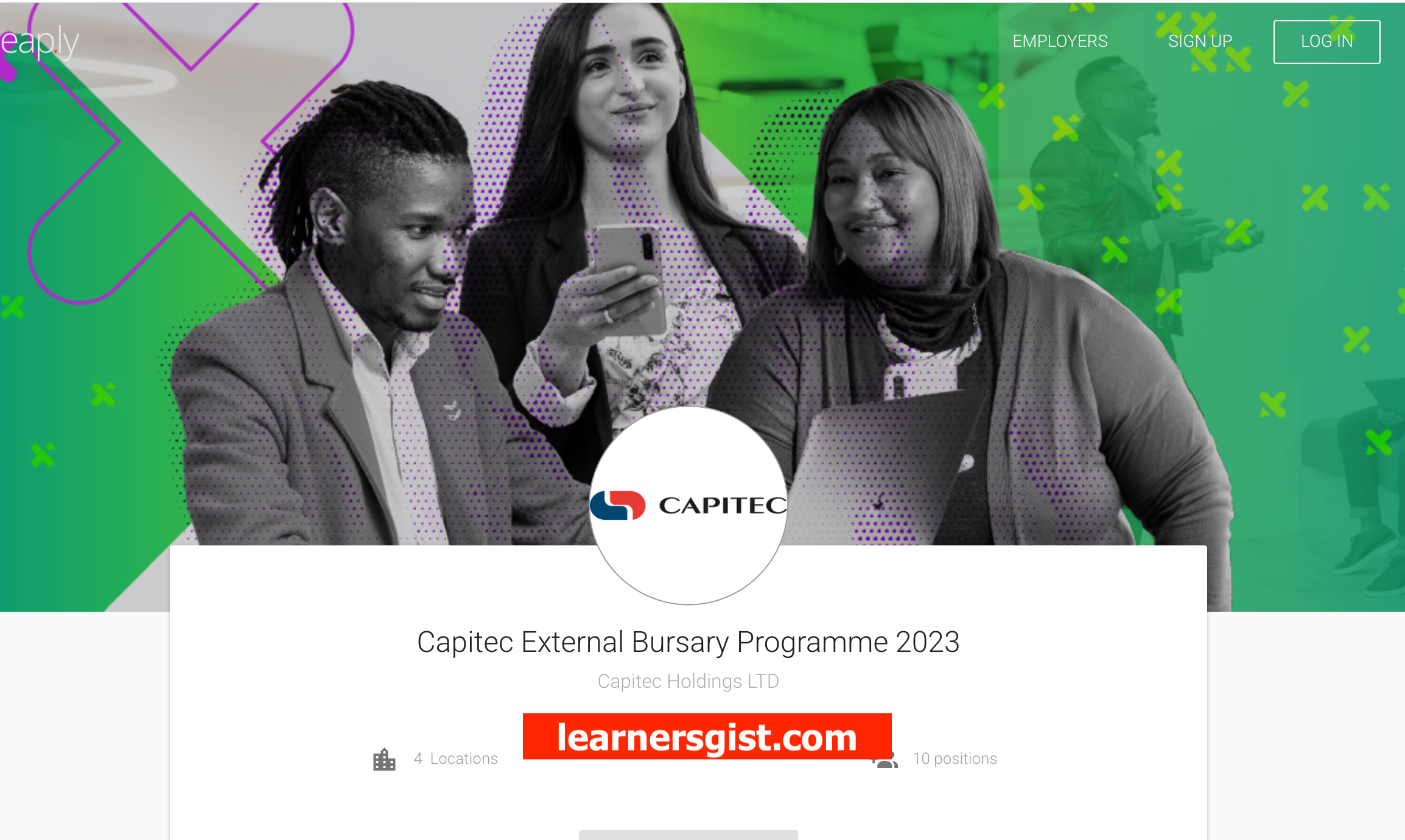 Capitec External Bursary Programme 2023